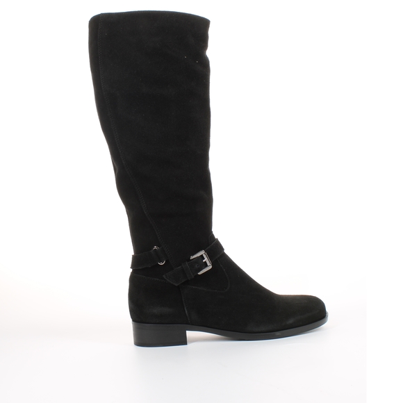 La Canadienne Womens Sunday Black Suede 